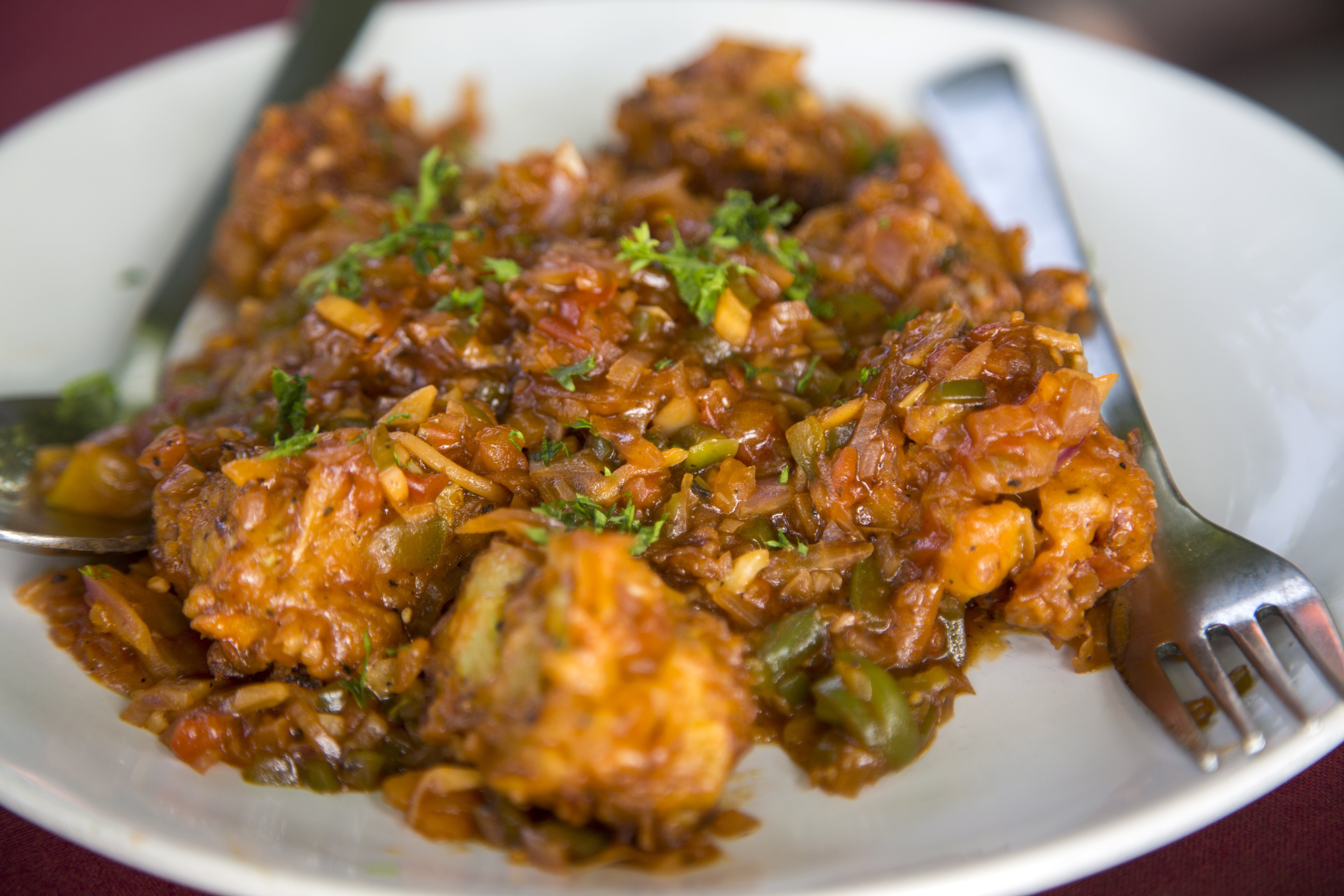 Andhra Pepper Chicken