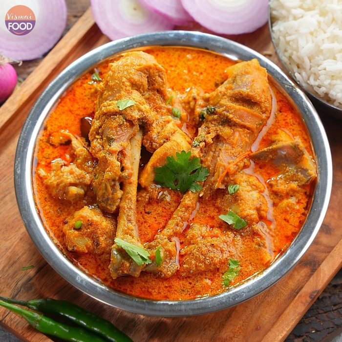 Traditional Andhra chicken curry