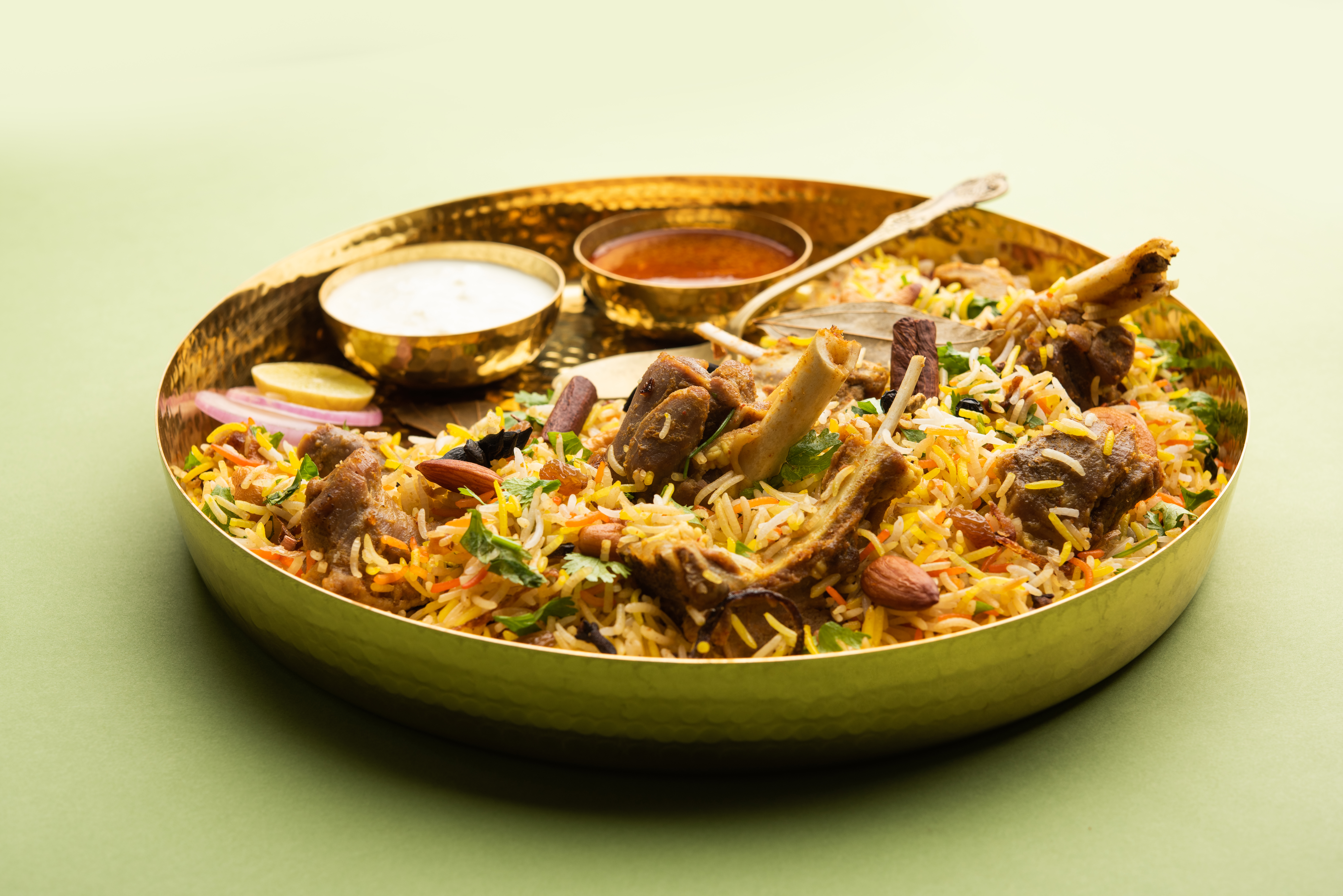 Vegetarian Biryani Tray
